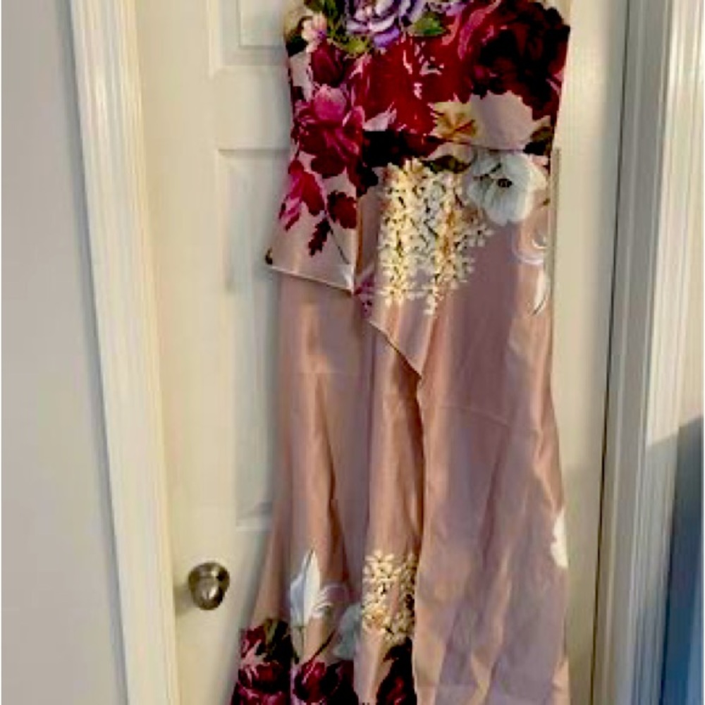 New dress floral long